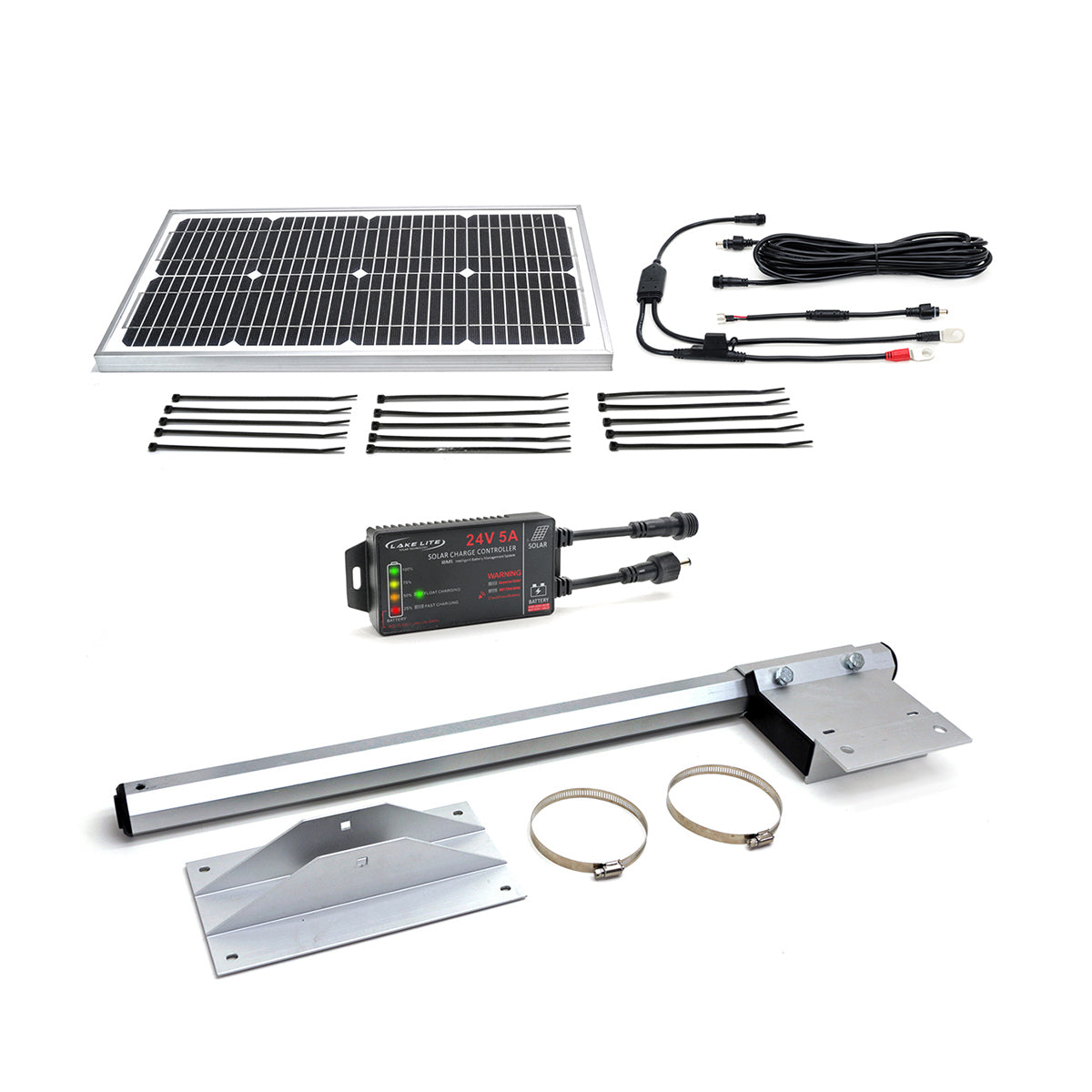 24v Trolling Motor Battery Solar Charging Kit