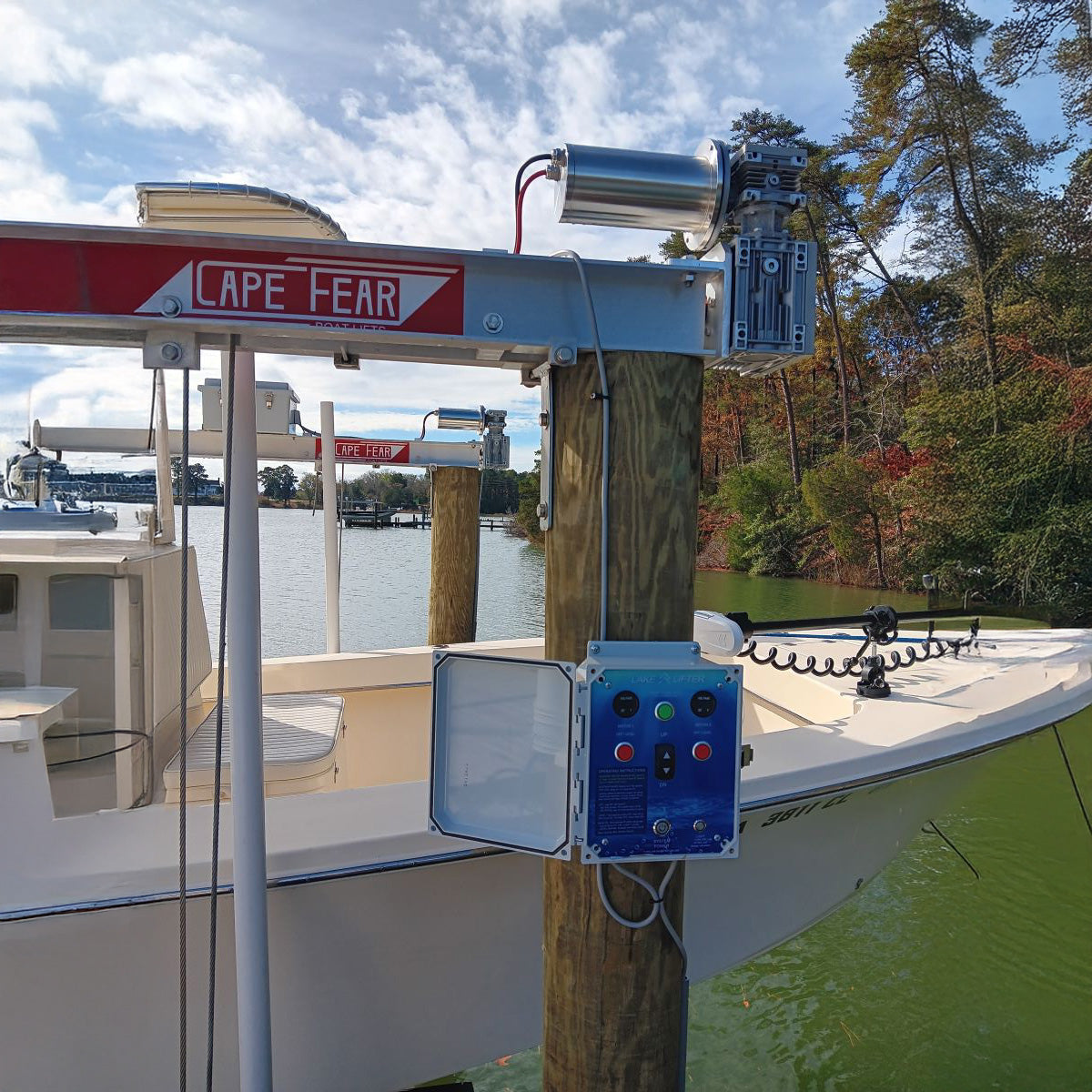 2 DC Hoist Motor + Solar Charging Kit