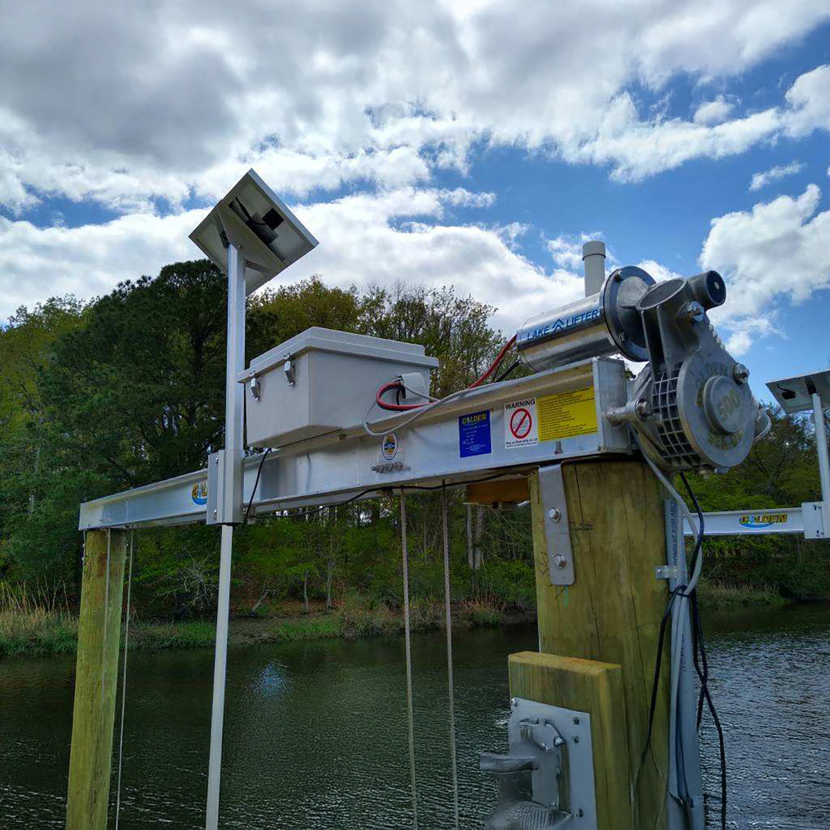 2 DC Hoist Motor + Solar Charging Kit