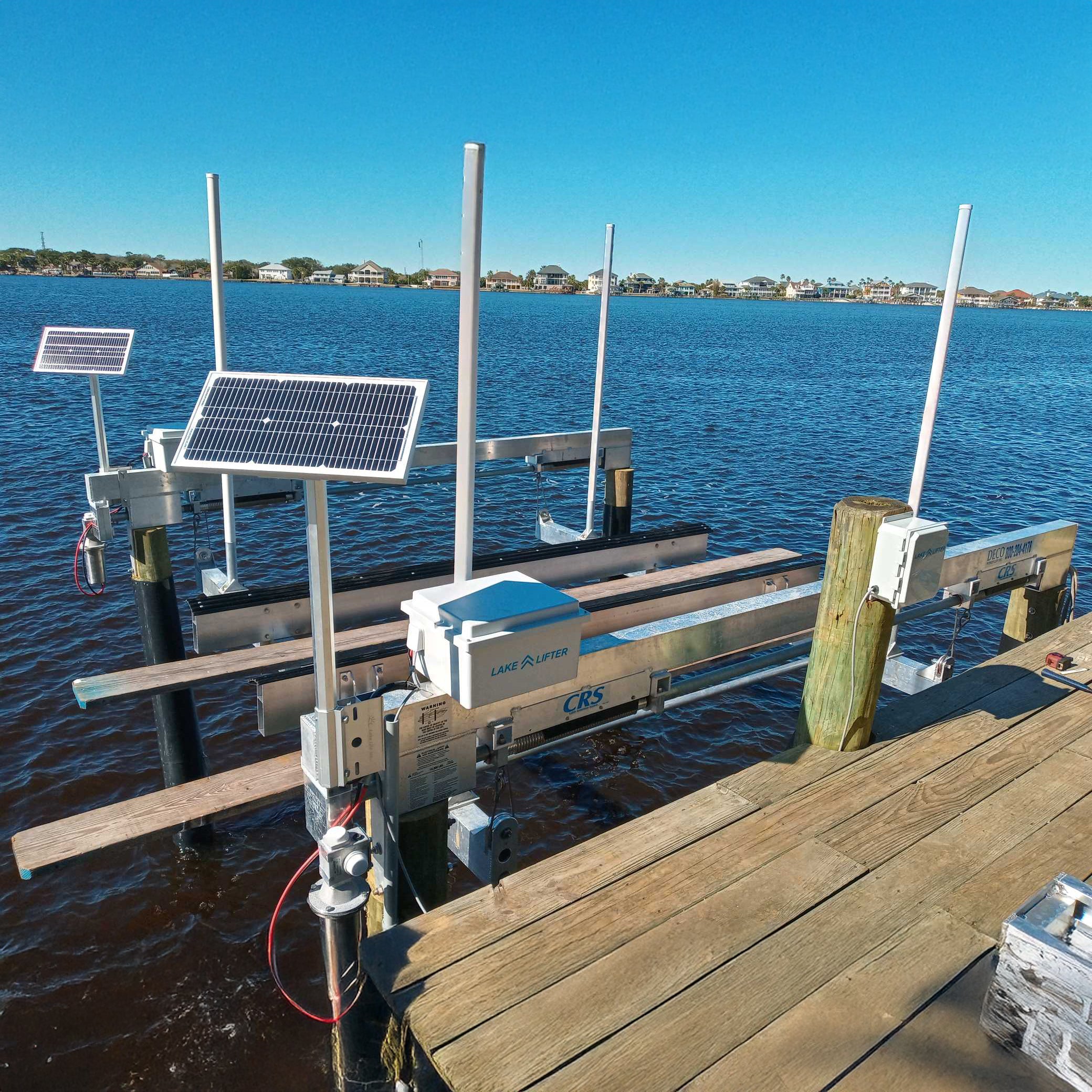 2 DC Hoist Motor + Solar Charging Kit