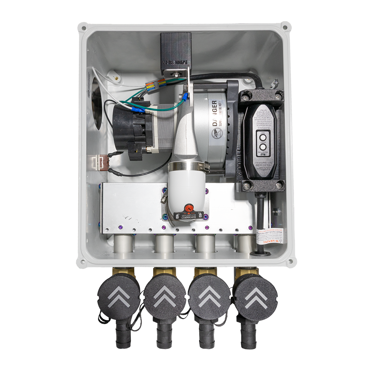 AC Manual Blower Motor - EZ Turn - Free Floating