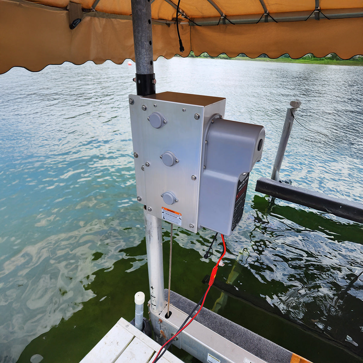 AC Integrated Boat Lift Wireless Direct Drive Motor