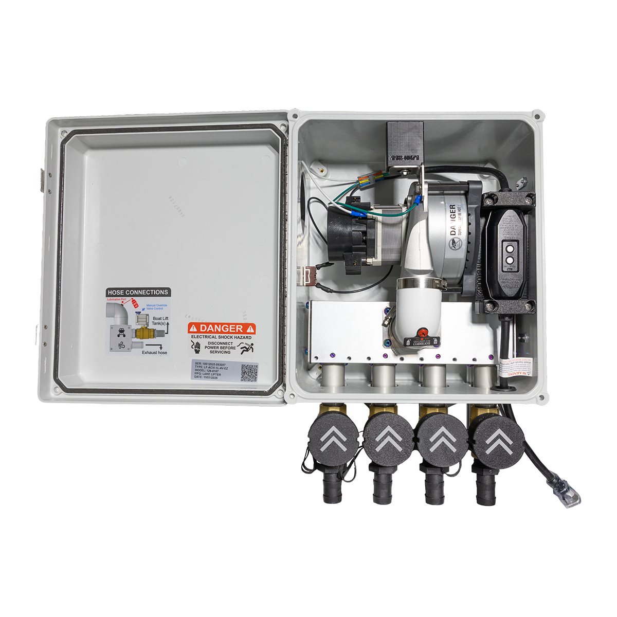 AC Manual Blower Motor EZ Turn Valve (1 Lift - 4 Valve)