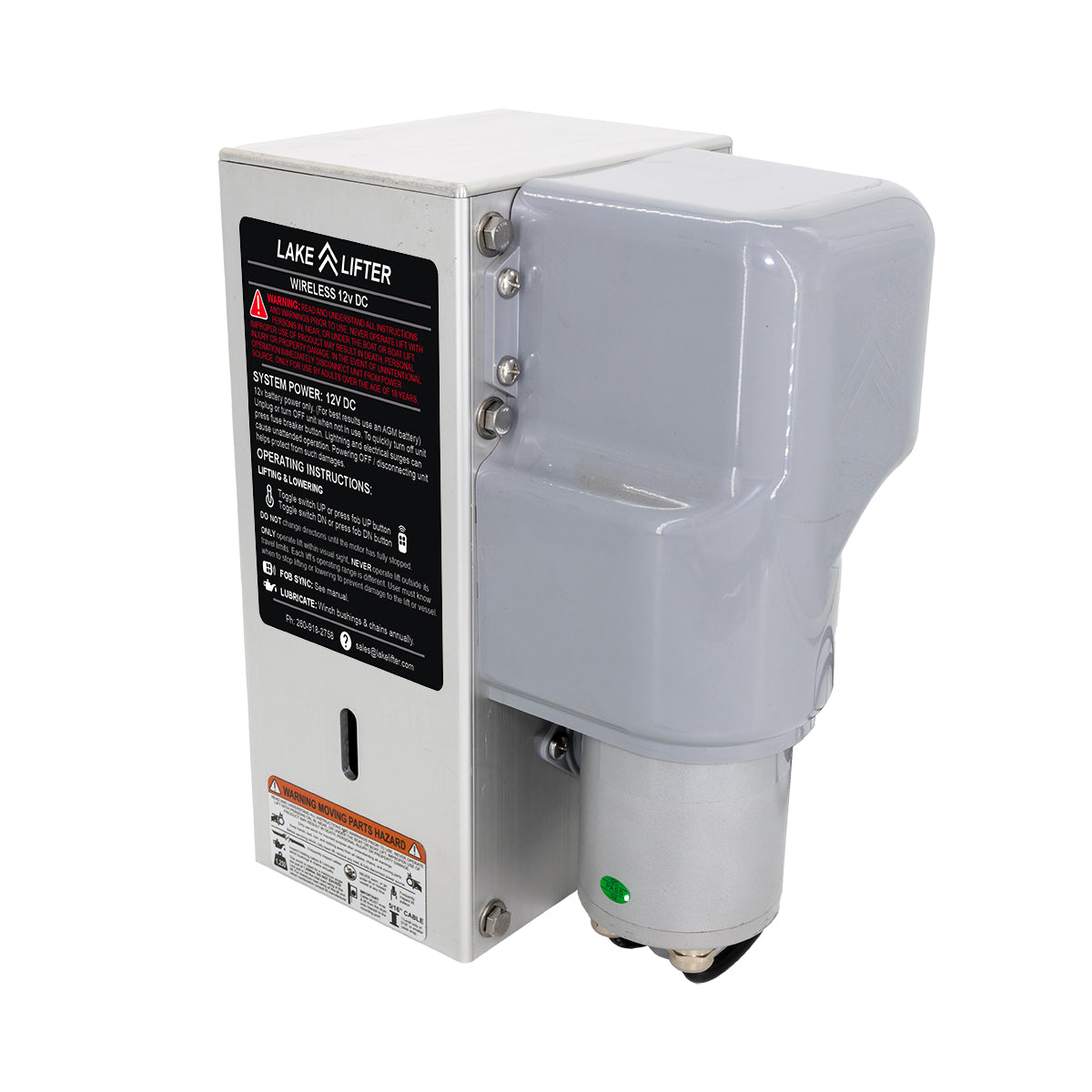 DC - PWC Integrated Winch Box + Solar Charging Kit