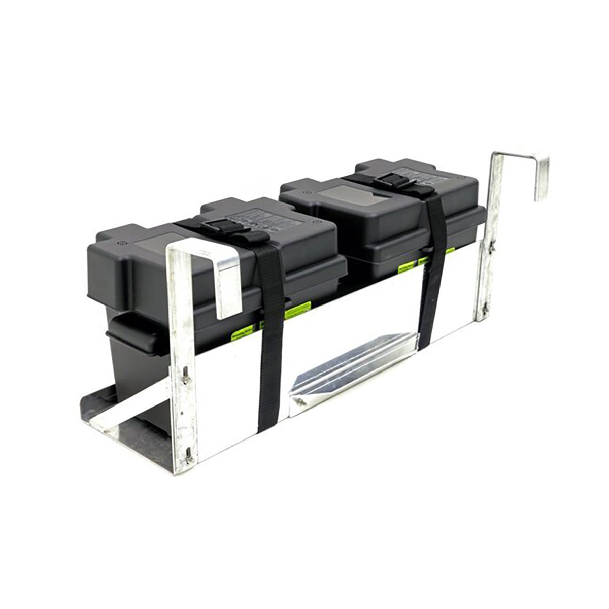 Dual Hanging Boat Lift Battery Tray
