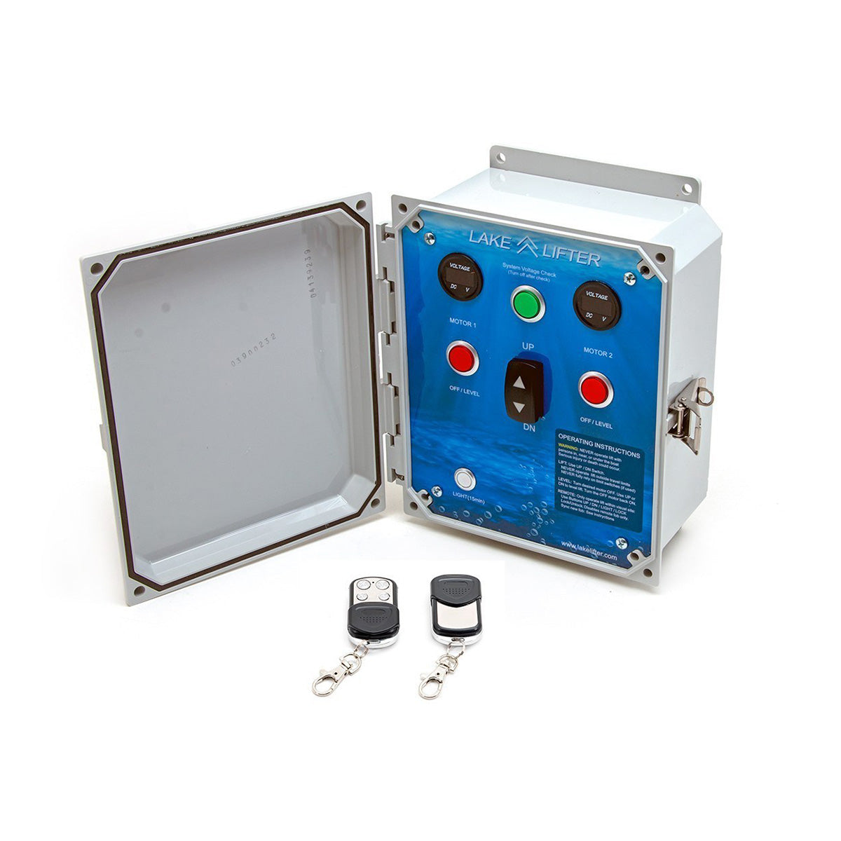 2 DC Hoist Motor + Solar Charging Kit