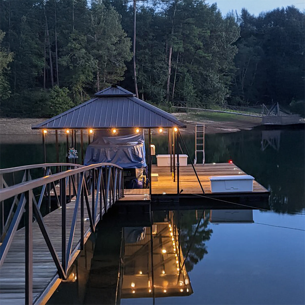 Wireless Boat Lift Canopy LED String Lights Kit