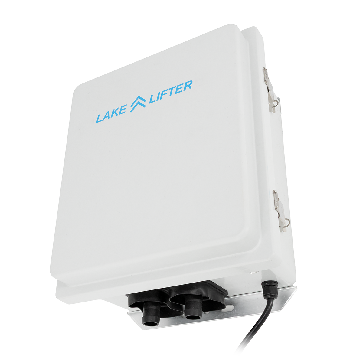White device with 'Lake Lifter' branding on a white background
