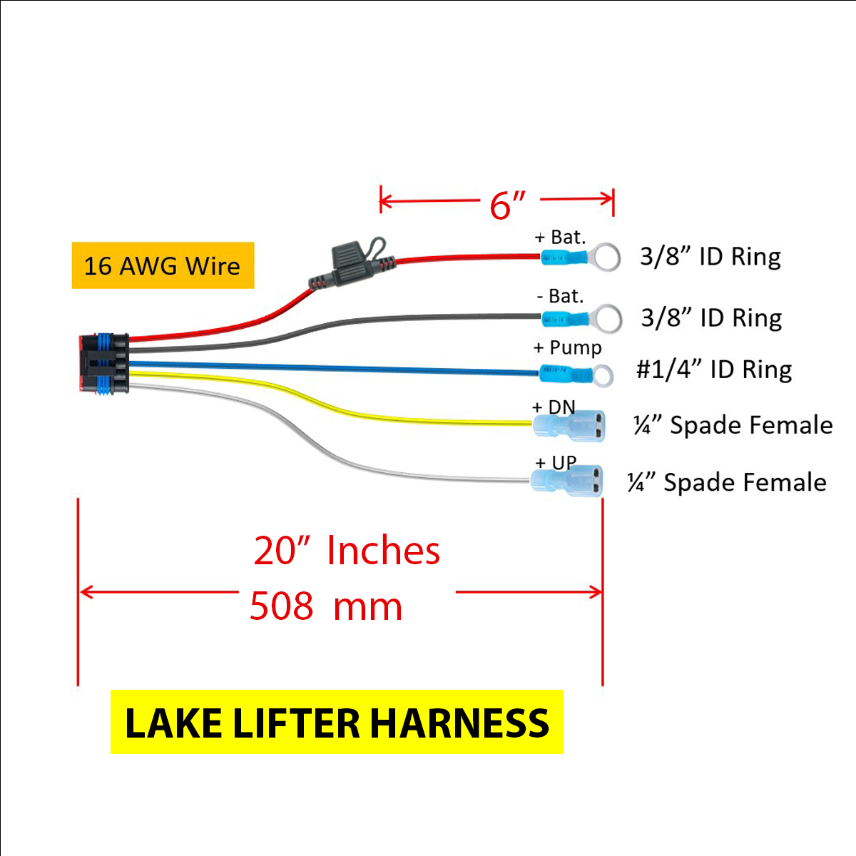 Hydraulic Pendant Switch Wire Harness
