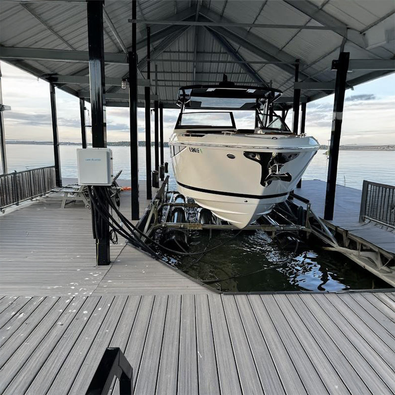 blower control box on a lift