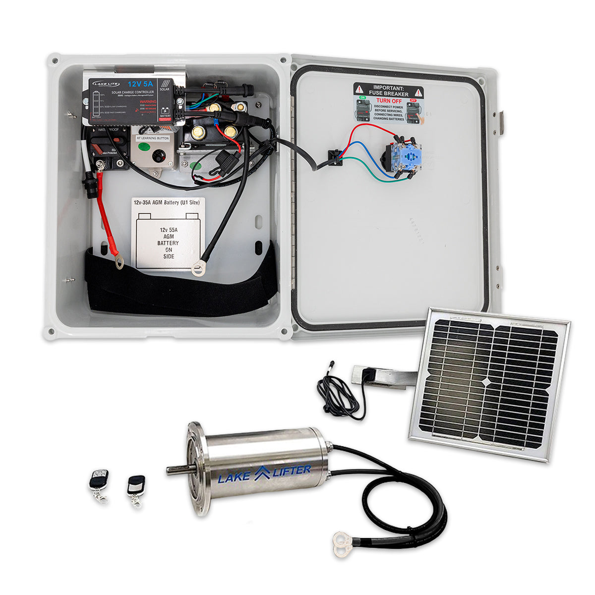 1-Motor PWC Wireless Solar Kits