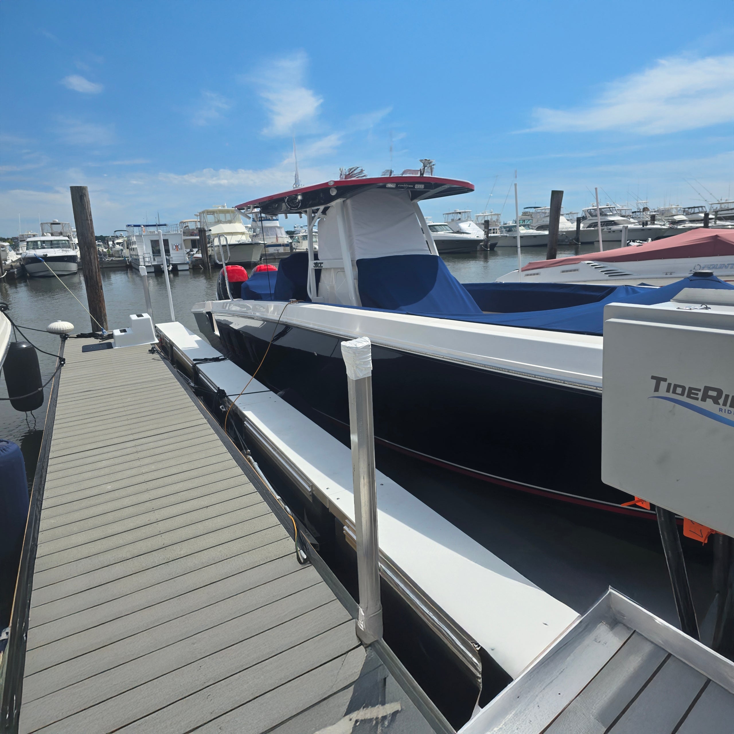 AC Bluetooth/Wi-Fi Boat Lift Blower Motor Control Box: One Lift - Two Motor - Four Valve - Free Floating