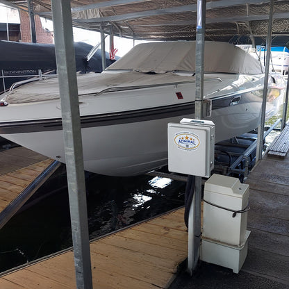 AC Bluetooth/Wi-Fi Boat Lift Blower Motor Control Box: One or Two Lift - Three Valve