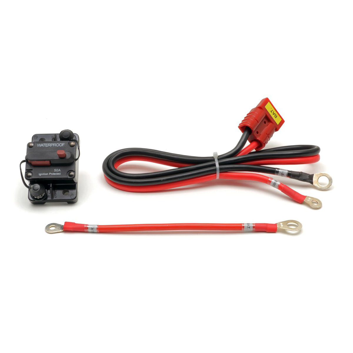 10 AWG Battery Power Cable Assembly + 100A Breaker