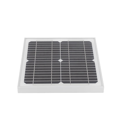 10W-12V Solar Panel & Wiring Kit