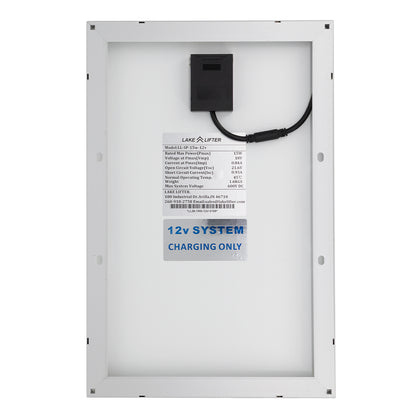 15W-12V Solar Panel & Wiring Kit