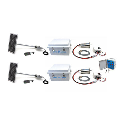 2 DC Hoist Motor + Solar Charging Kit