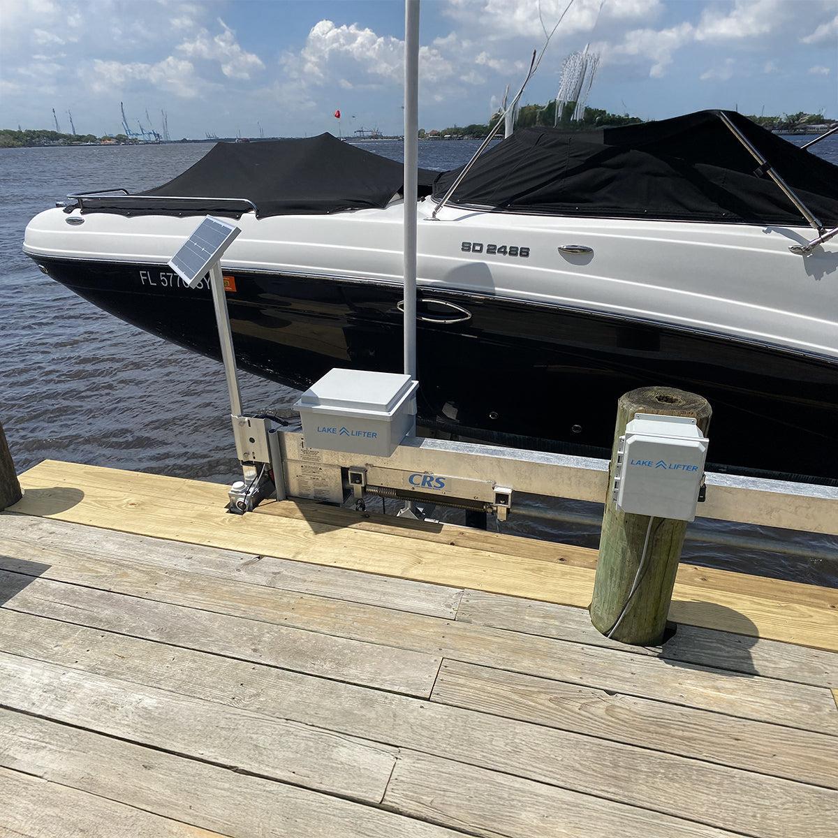 2 DC Hoist Motor + Solar Charging Kit