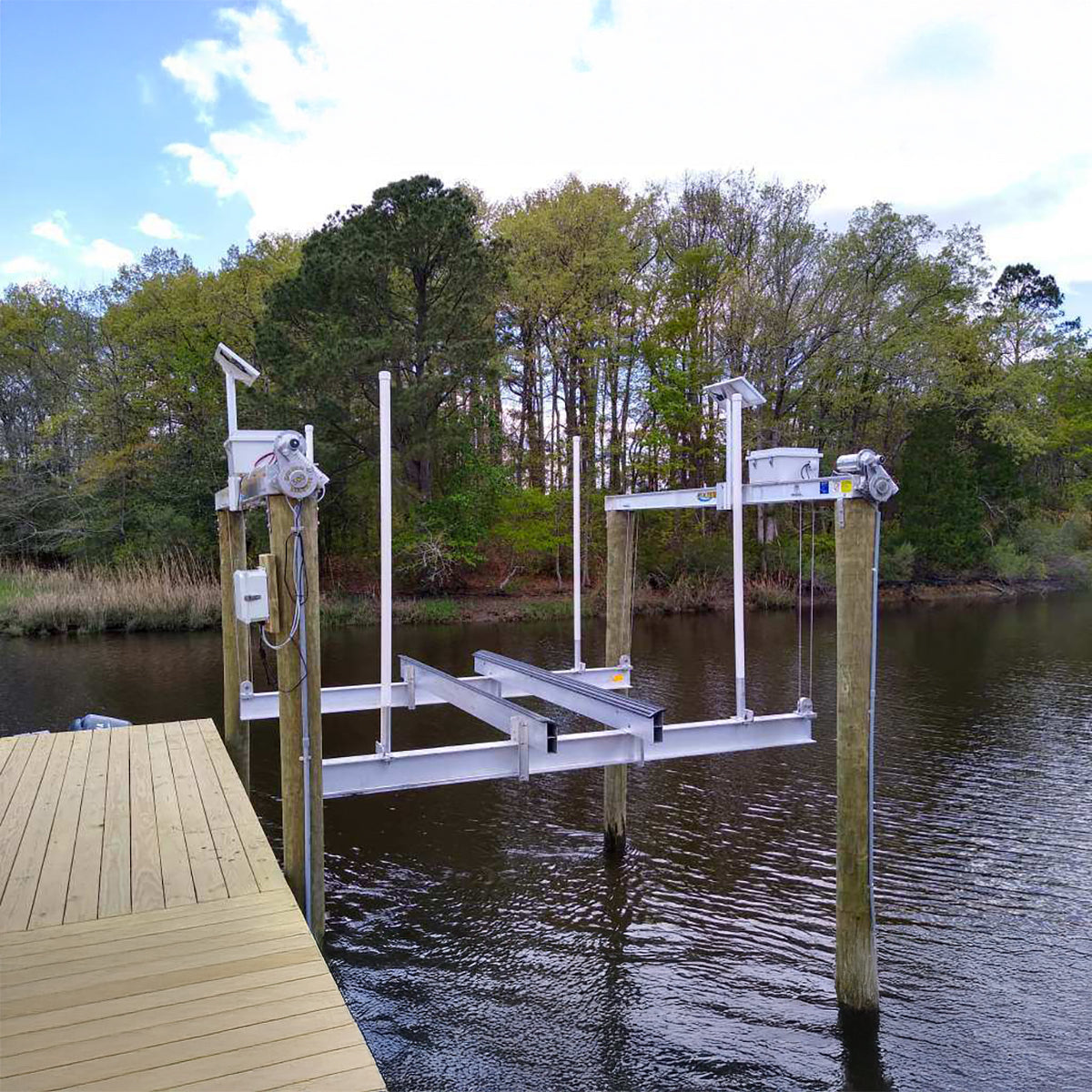 2 DC Hoist Motor + Solar Charging Kit