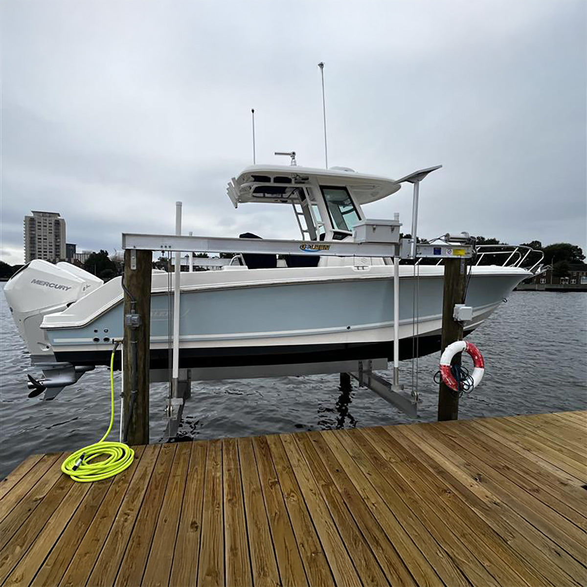 2 Motor 2 Lifts DC Boat Lift Blower Motor System