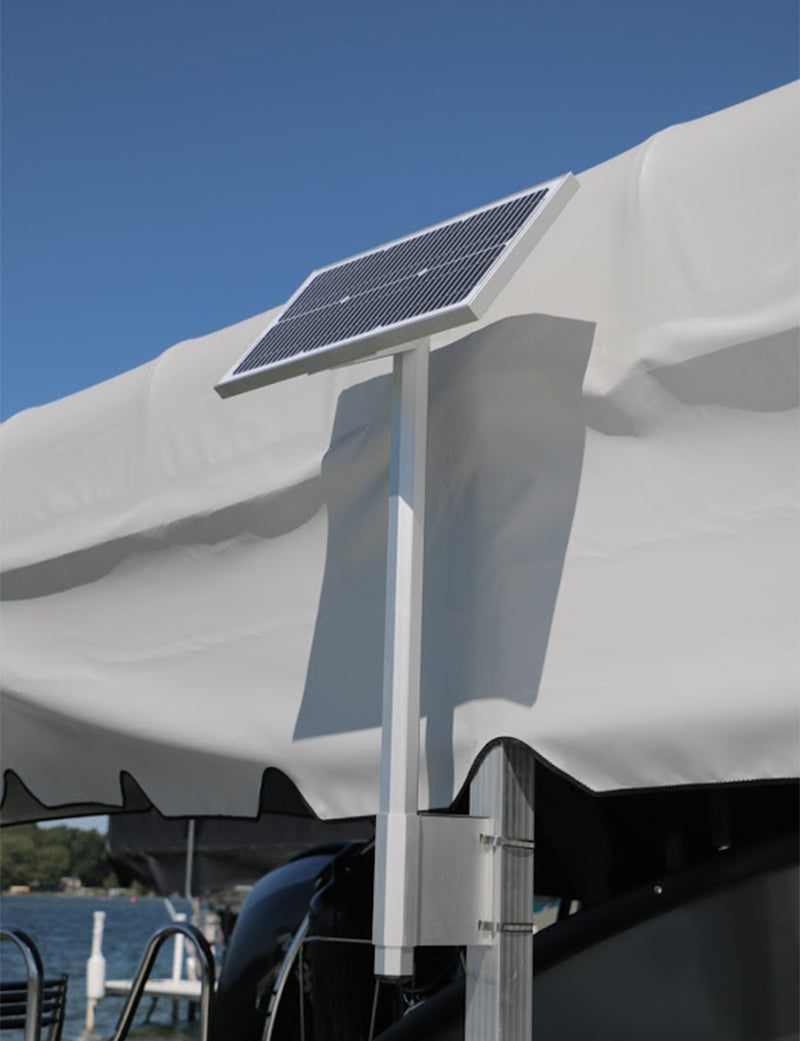 Boat Lift Solar Panel Mounting Arm