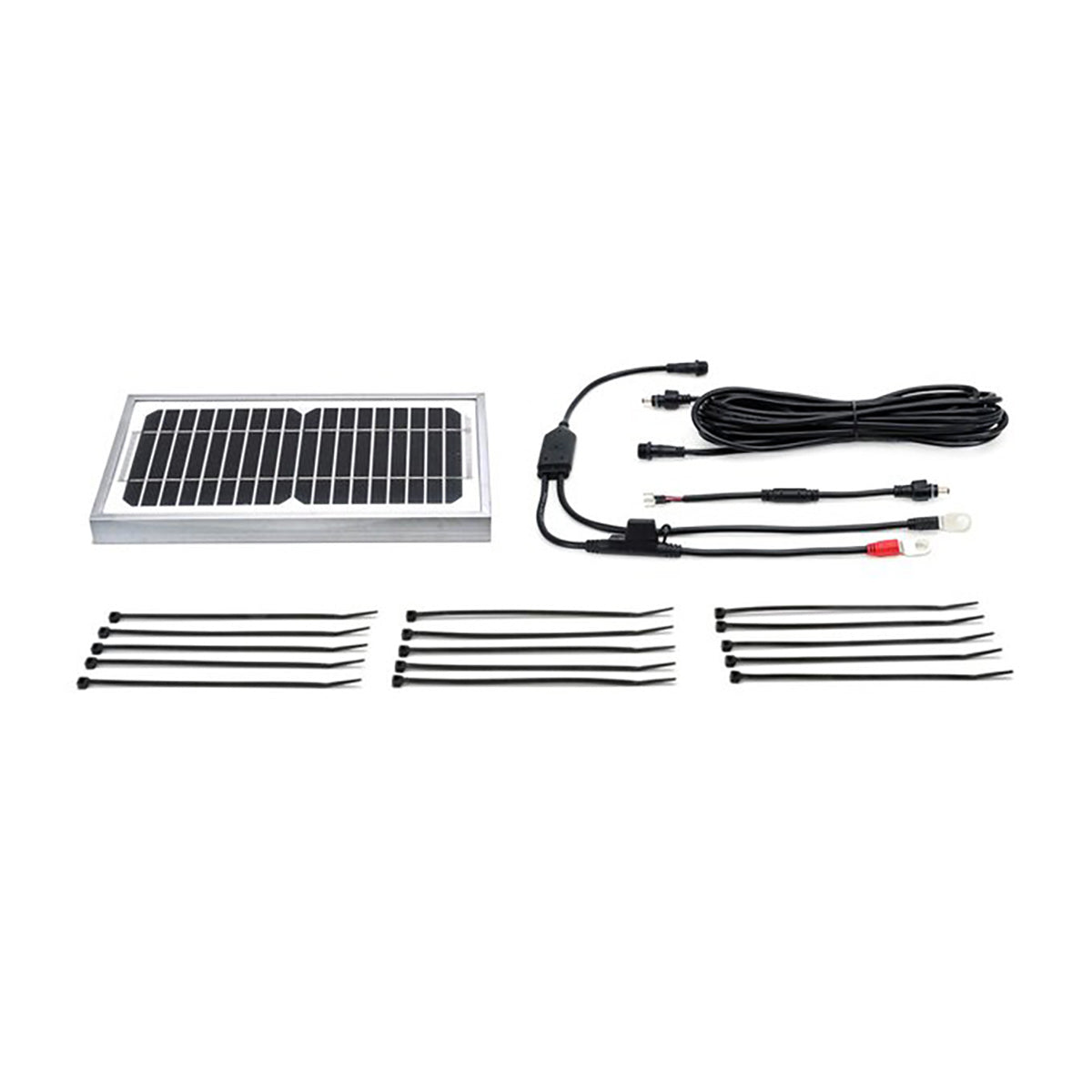 5W-12V Solar Panel & Wiring Kit