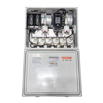 AC Bluetooth/Wi-Fi Boat Lift Blower Motor Control Box: One Lift - Six Valve - Free Floating