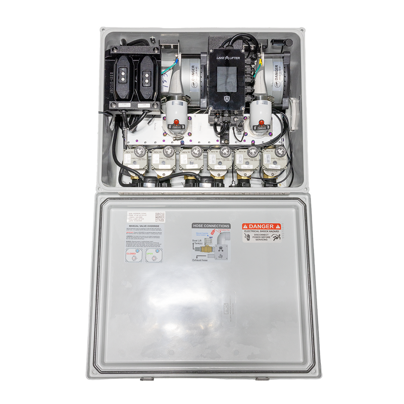 AC Bluetooth/Wi-Fi Boat Lift Blower Motor Control Box: 2 Motor - 6 Val ...