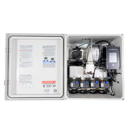 AC Bluetooth/Wi-Fi Boat Lift Blower Motor Control Box: One or Two Lift - Four Valve