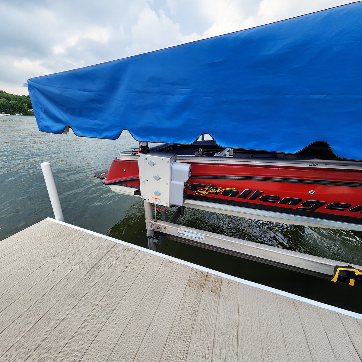 AC Integrated Boat Lift Wireless Direct Drive Motor