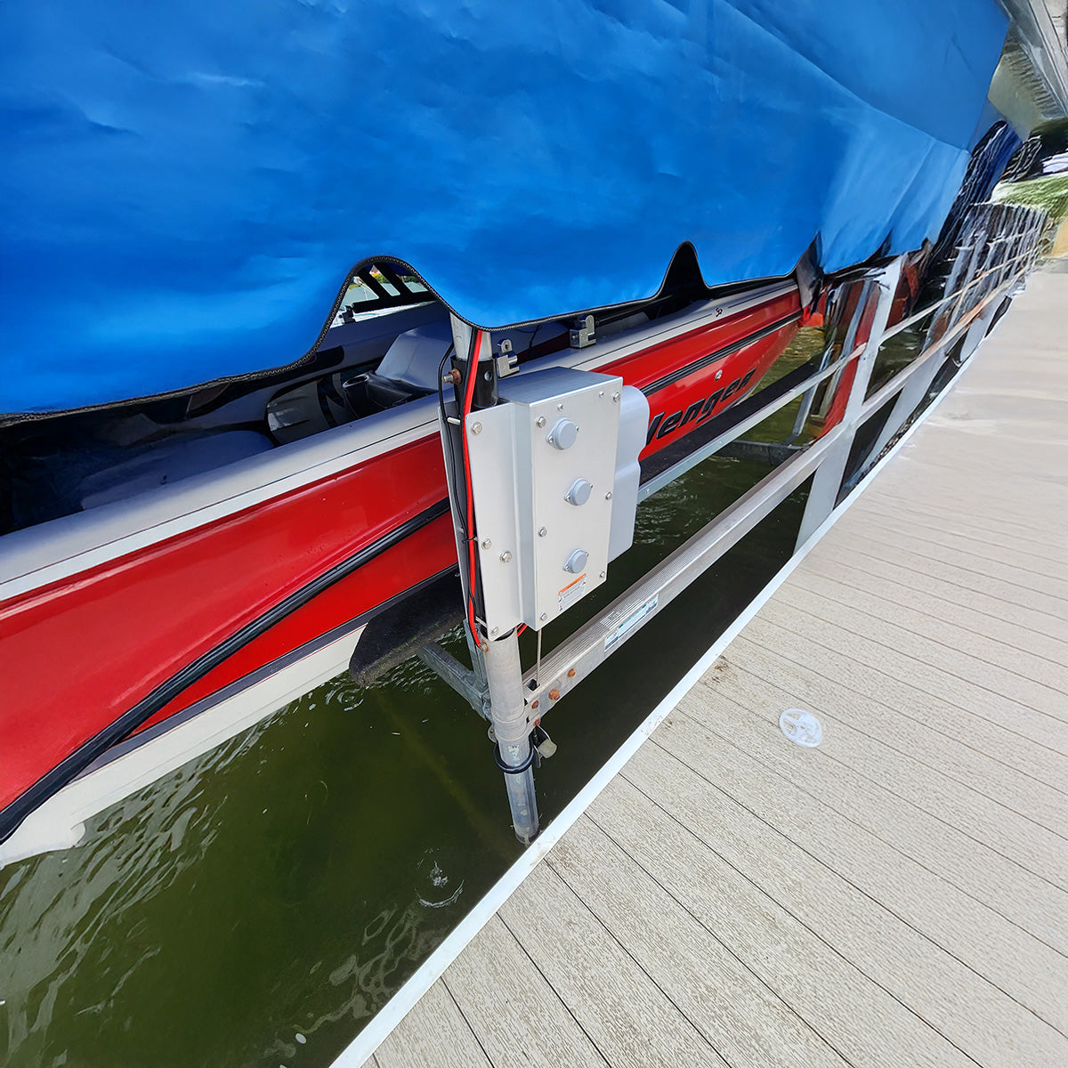 AC Integrated Boat Lift Wireless Direct Drive Motor