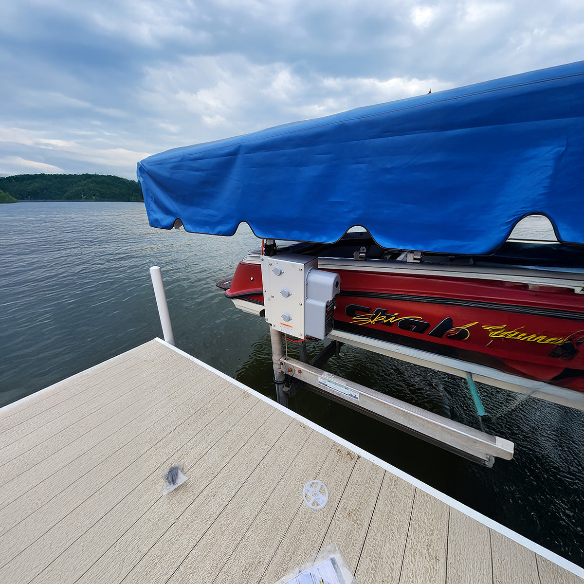 AC Integrated Boat Lift Wireless Direct Drive Motor