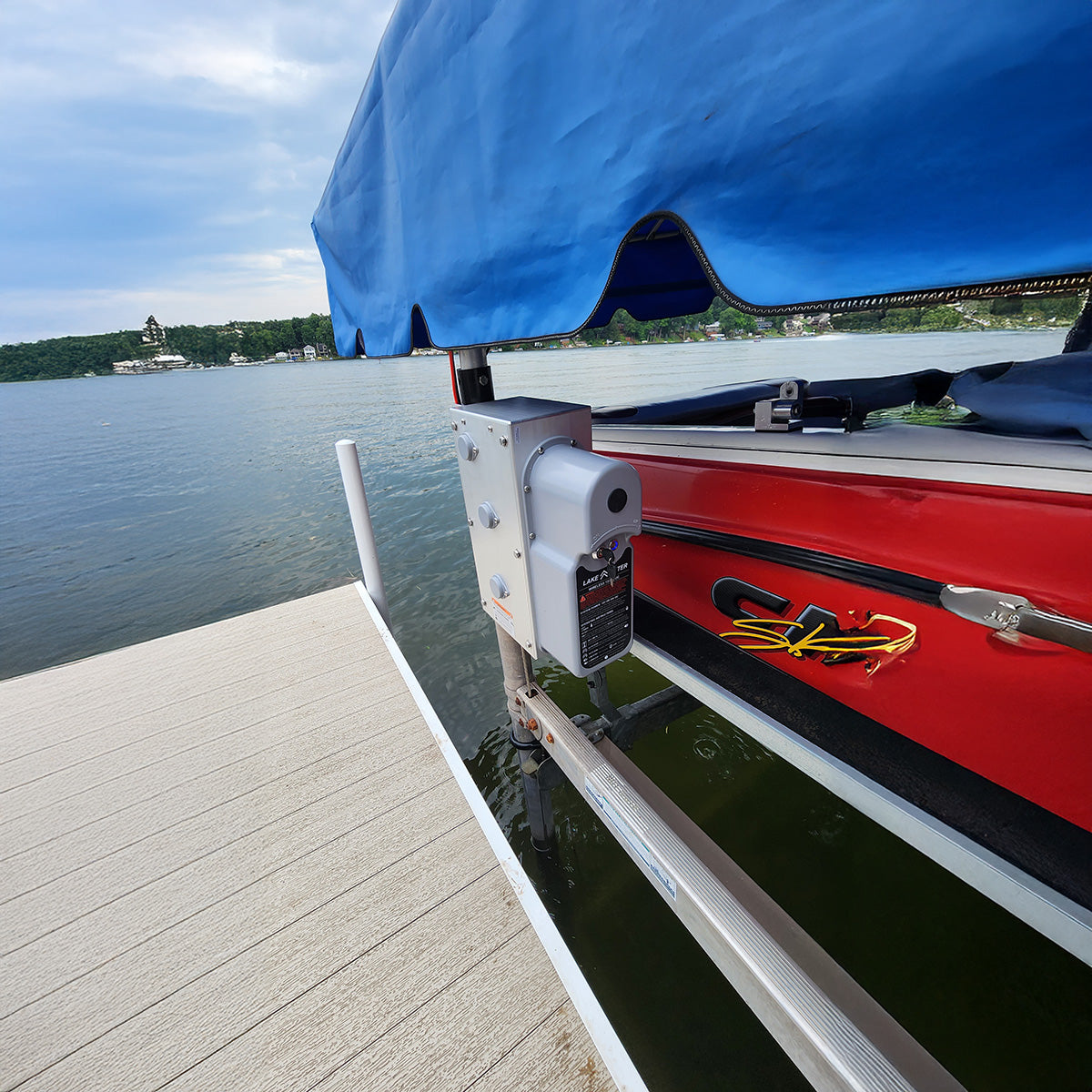 AC Integrated Boat Lift Wireless Direct Drive Motor