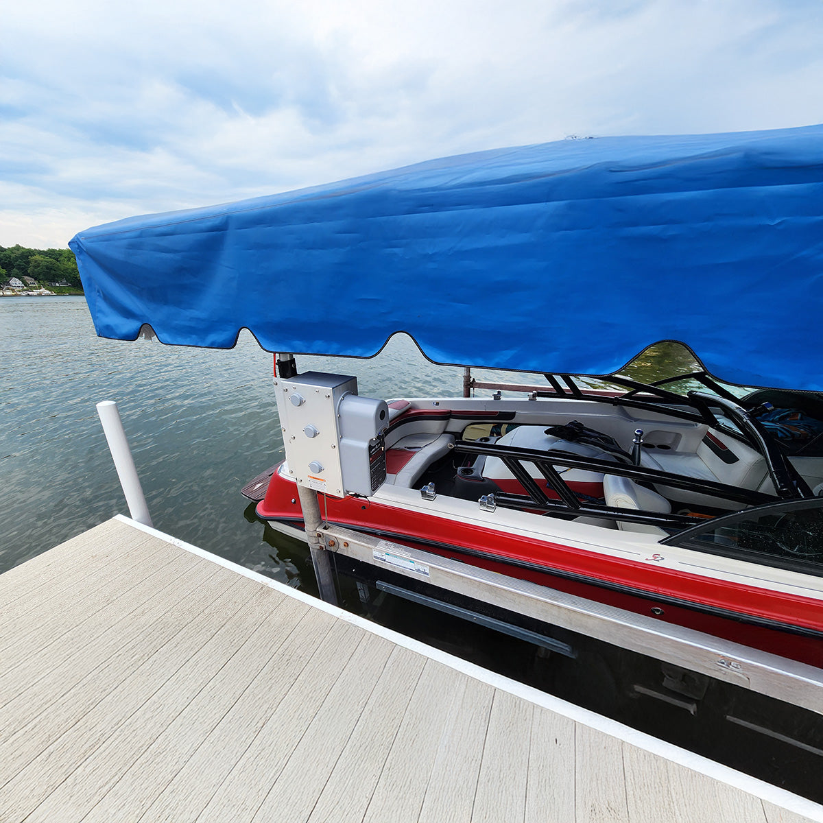 AC Integrated Boat Lift Wireless Direct Drive Motor