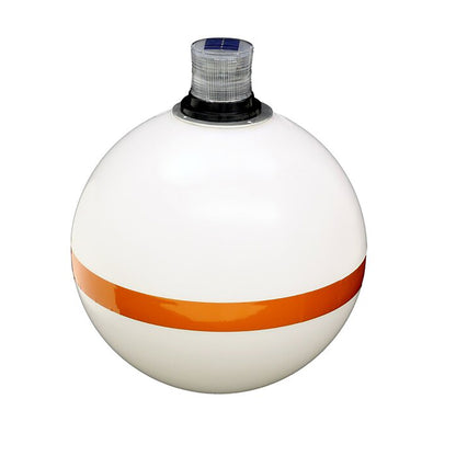 Marker Buoy with Solar Navigation Light