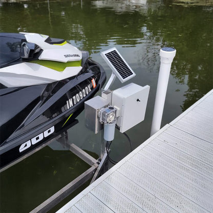 DC - Lake Lifter Direct Drive PWC Integrated Winch + Solar Charging Box Kit