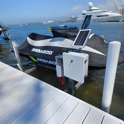 DC - PWC Integrated Winch Box + Solar Charging Kit