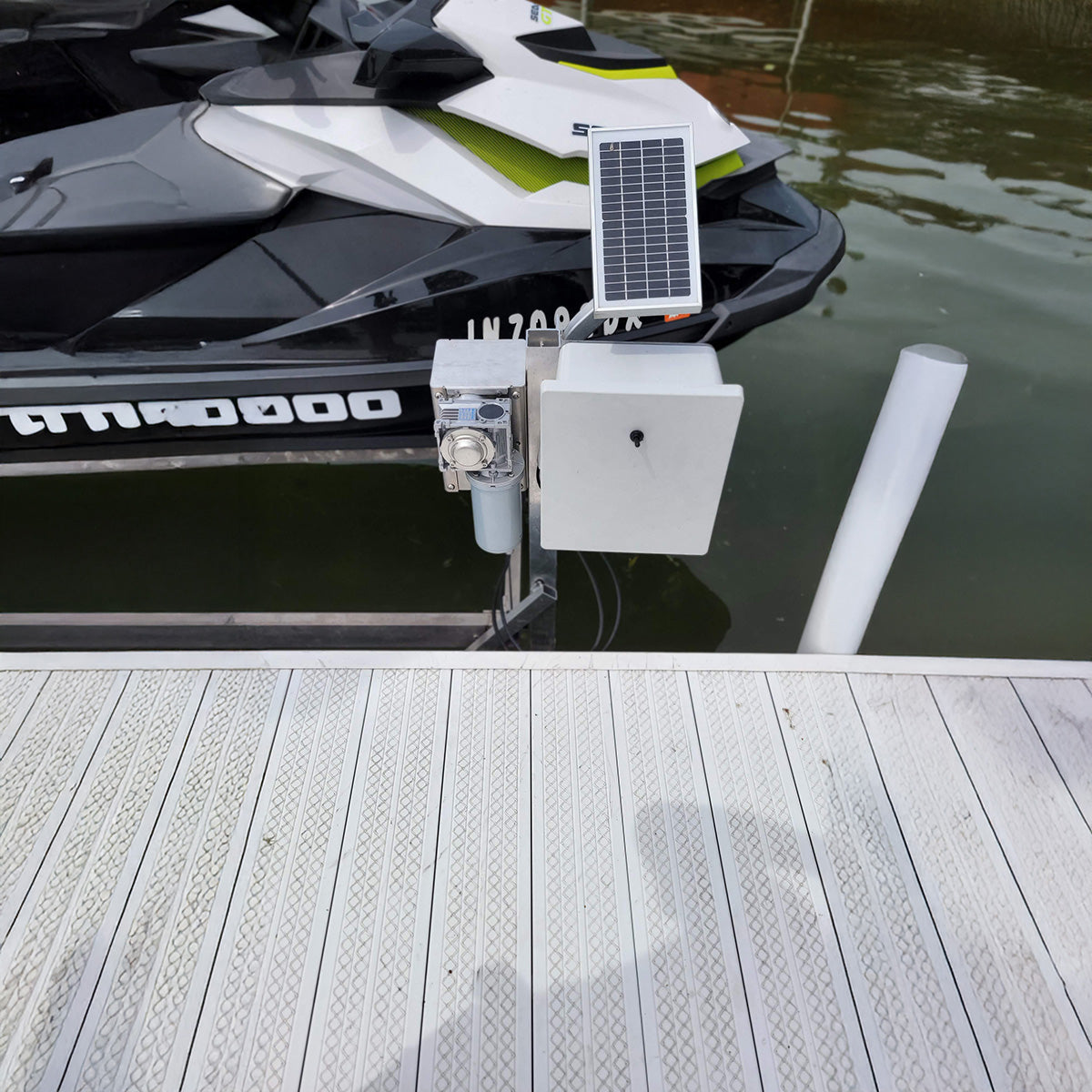 DC Integrated Boat Lift Wireless Direct Drive