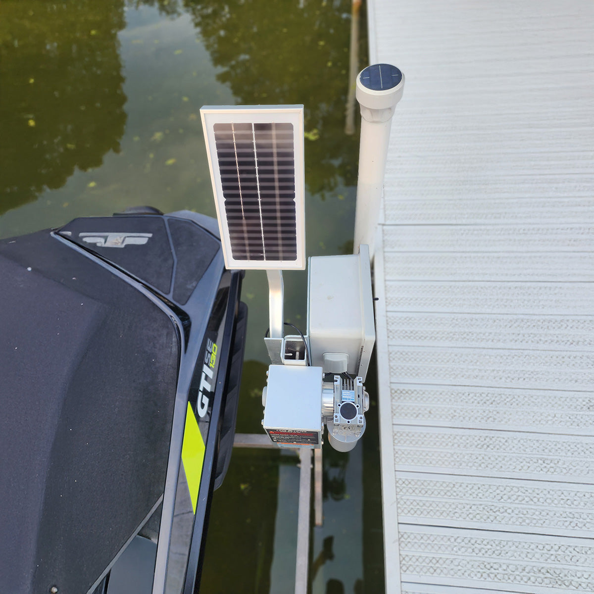 DC Integrated Boat Lift Wireless Direct Drive