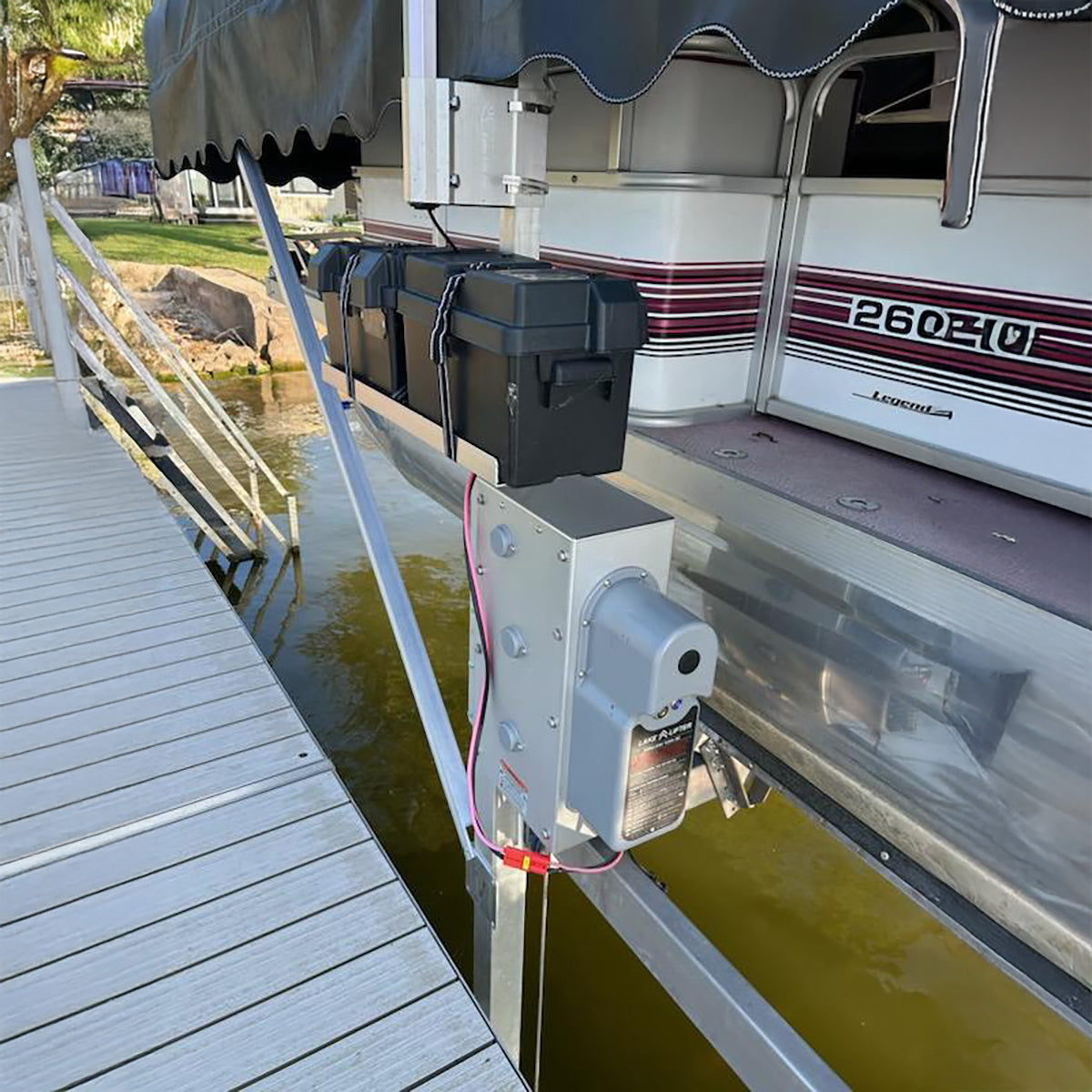 DC Integrated Boat Lift Wireless Direct Drive