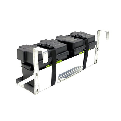Dual Hanging Boat Lift Battery Tray