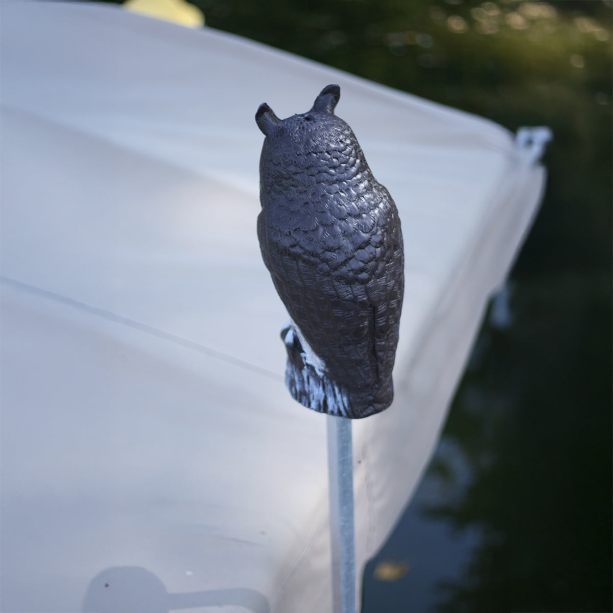 Great Horned Owl Scare Kit for Boat Lift