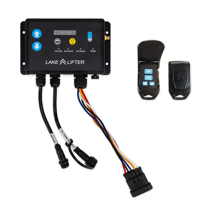 Lake Lifter Hydraulic Controller and key fobs