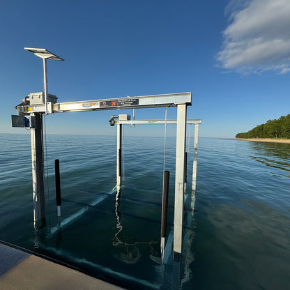 2 DC Boat Hoist Motor + Solar Charging Kit