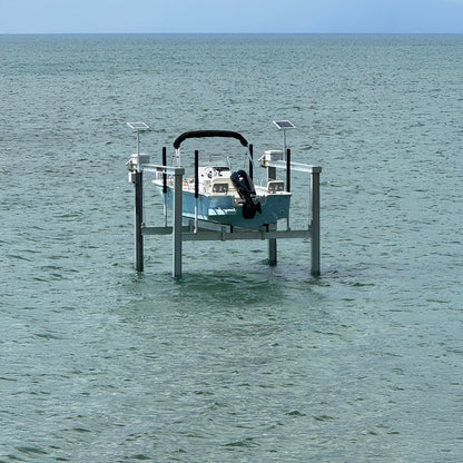 2 DC Boat Hoist Motor + Solar Charging Kit
