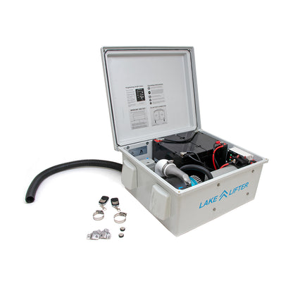 DC 24v Blower Boat Lift Solar Control Box: (One Lift - One Valve)