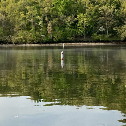 Regulatory Buoy with Solar Navigational Light