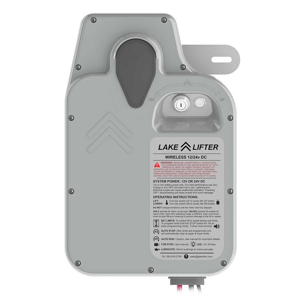 AC - Lake Lifter Direct Drive Manual Boat Lift Motor
