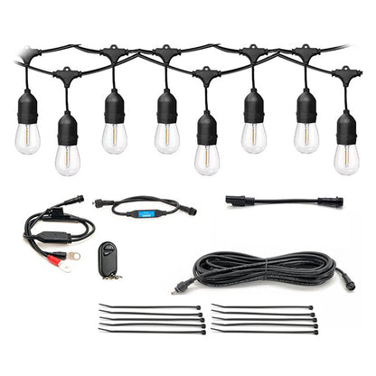 Wireless Boat House LED String Light Kit