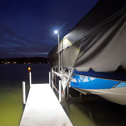 Wireless Key Fob Activated Boat Lift Flood Light